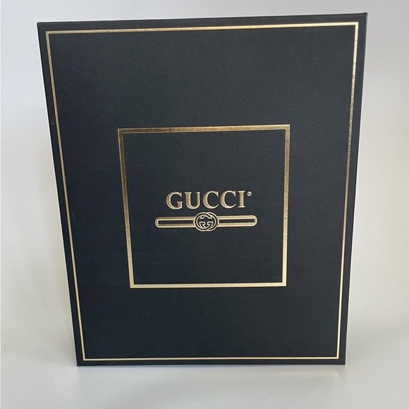 GUCCI | MARMONT MED. VELVET BAG | BLUE - Picture 6 of 14